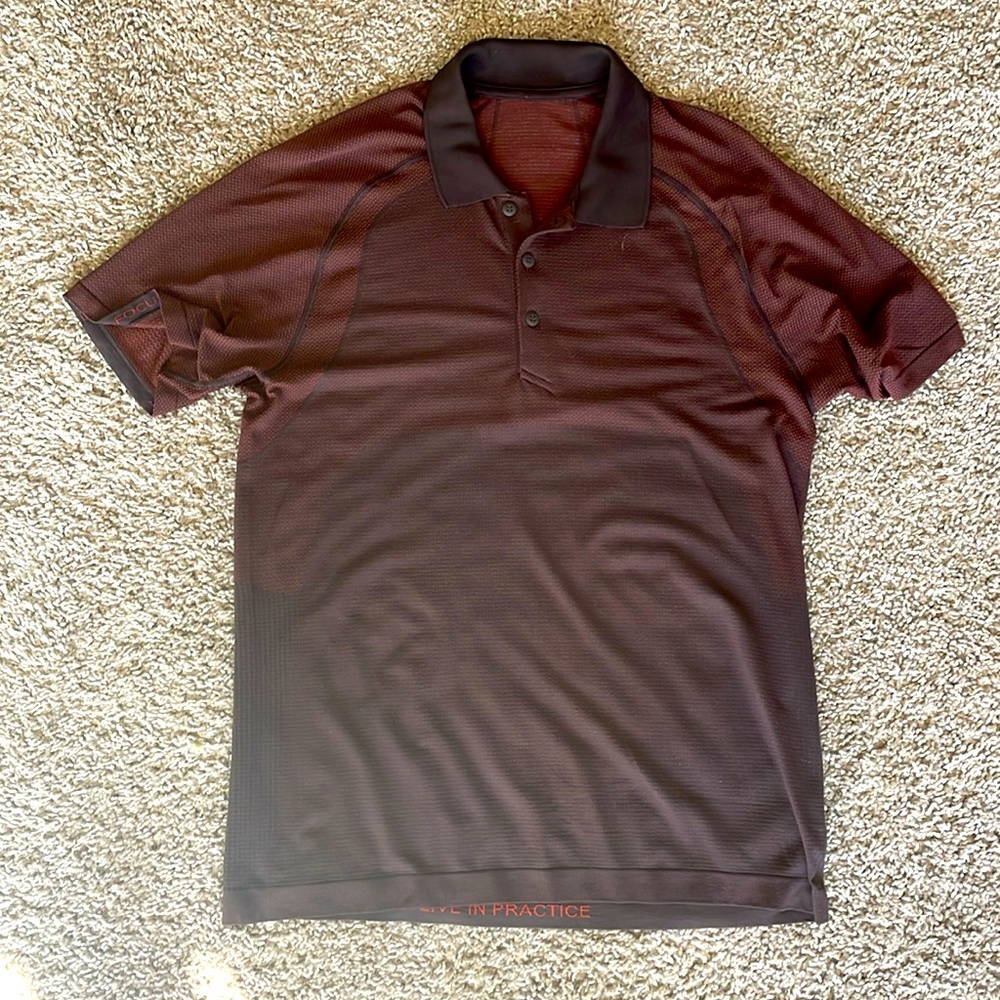 Lululemon Metal Vent Tech 2.0 Polo Medium